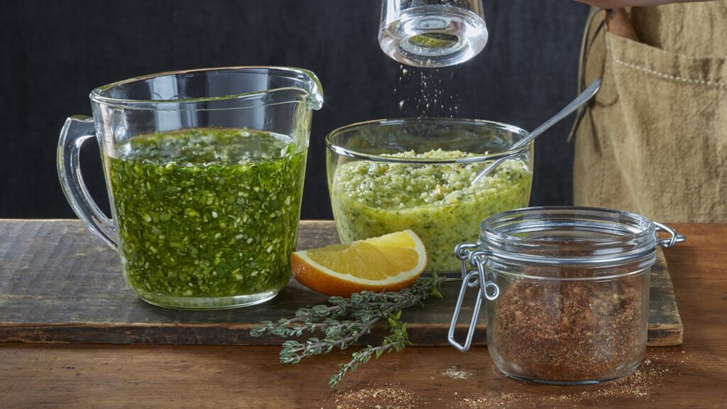 marinades and rubs