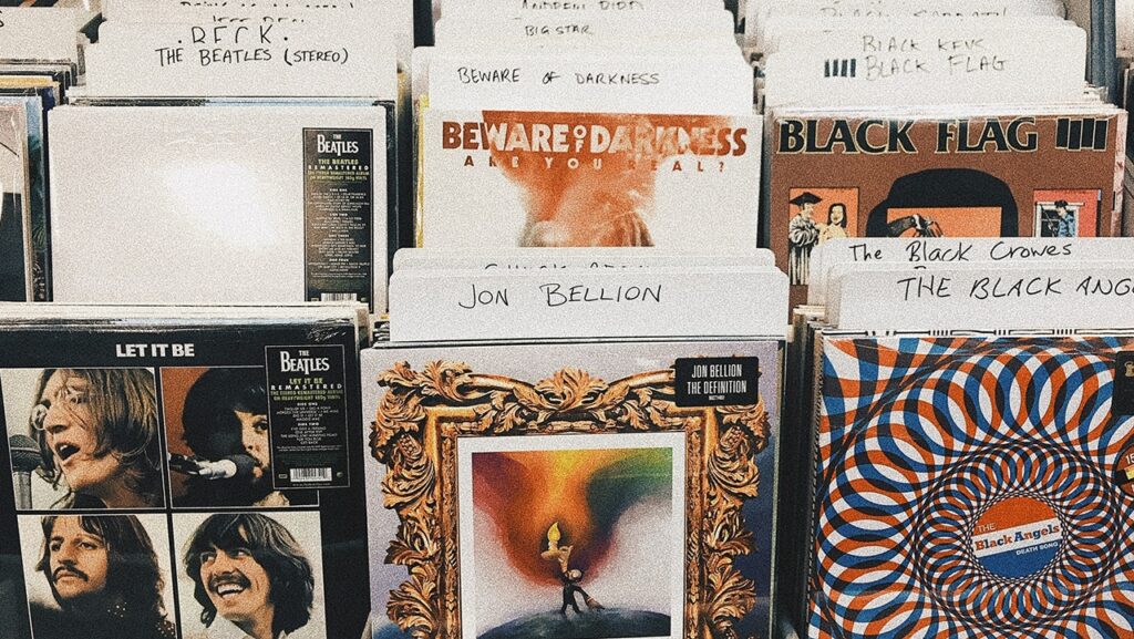 records cooking music