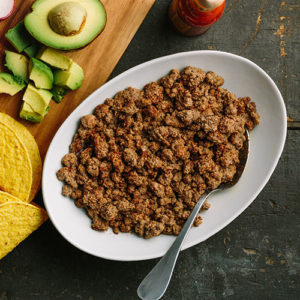 cook beef for tacos