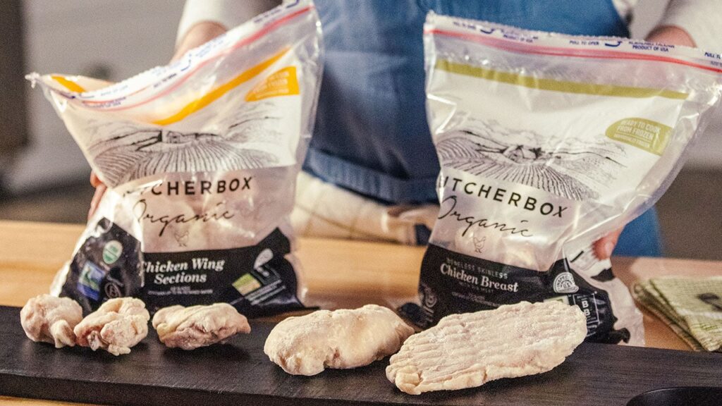 ButcherBox frozen chicken
