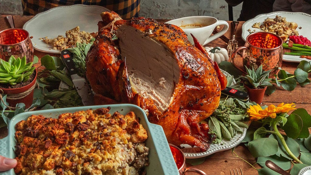 a delicious turkey