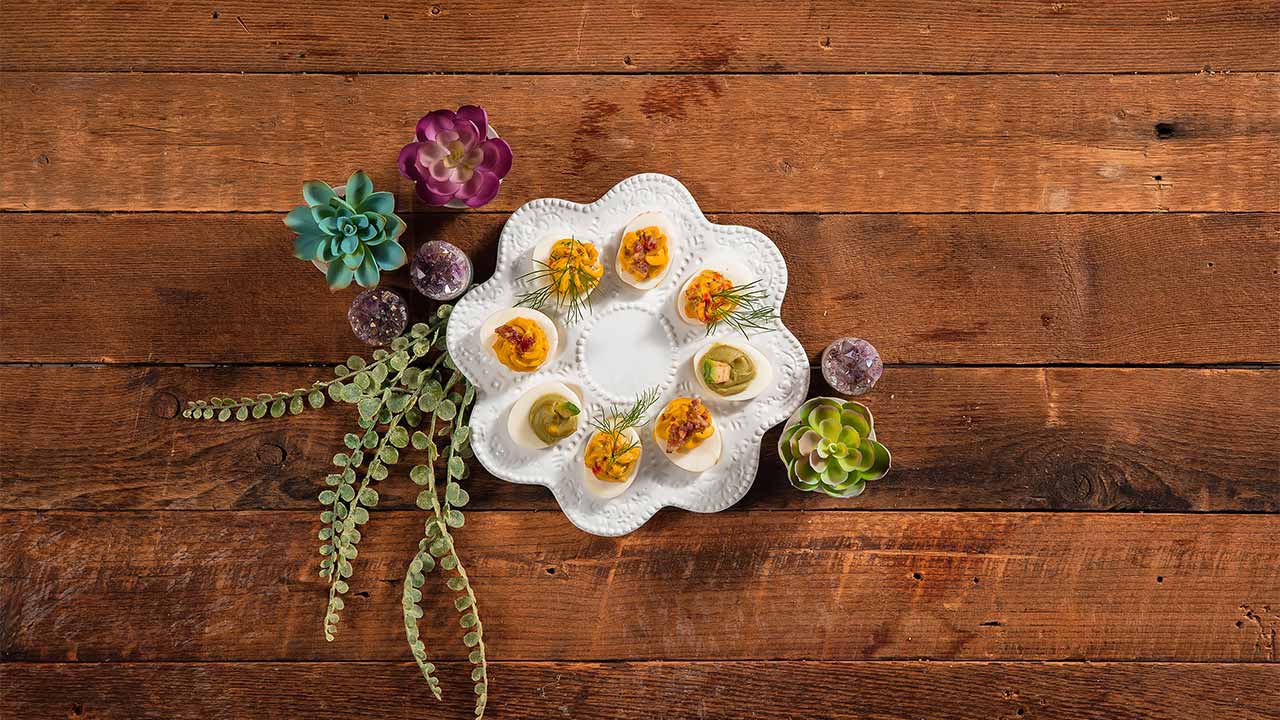 deviled eggs