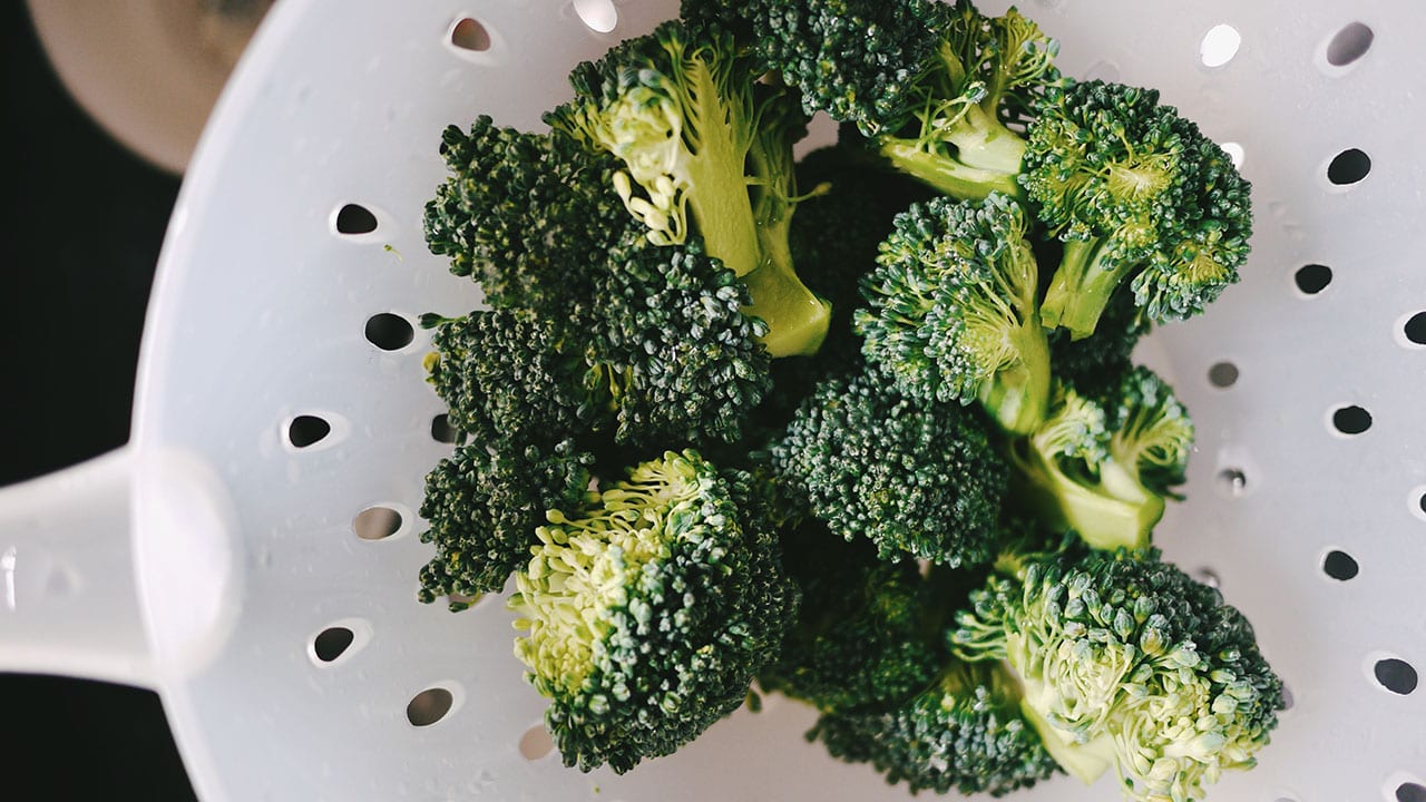blanch brocolli