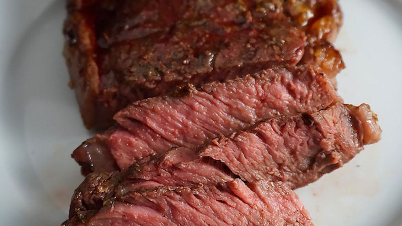 ranch steak sliced