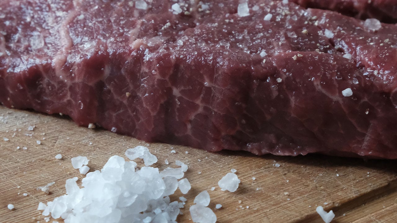 dry salted steak
