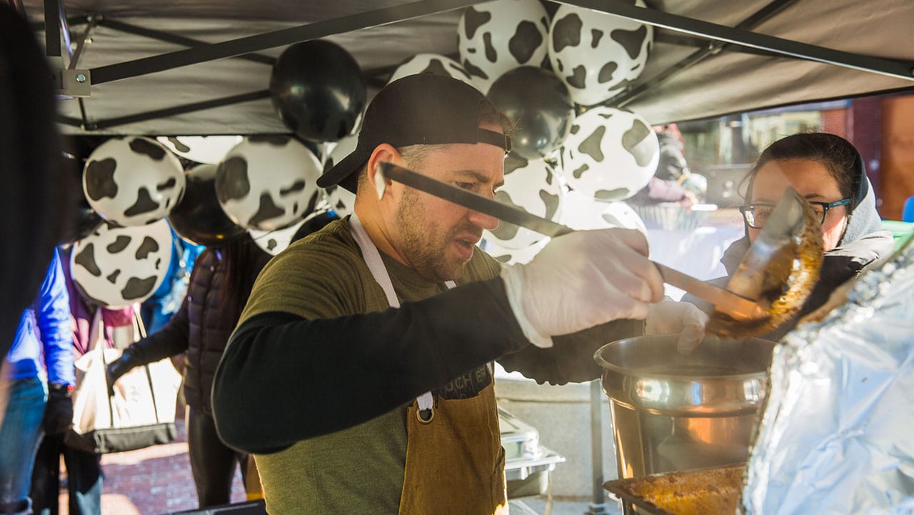 chili at a tailgate