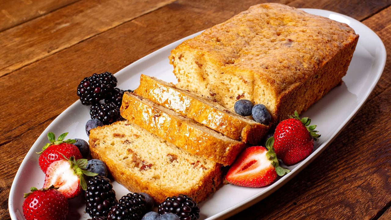bacon pancake bread