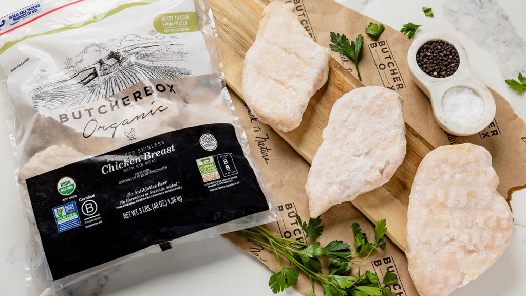 Butcherbox frozen chicken breast