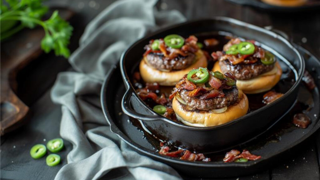 Bacon Jam Sliders
