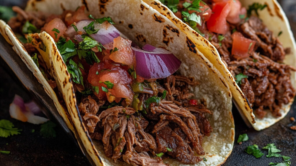 Beef Barbacoa Tacos