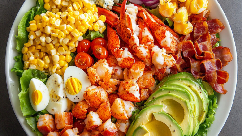 Lobster Salad on a plate