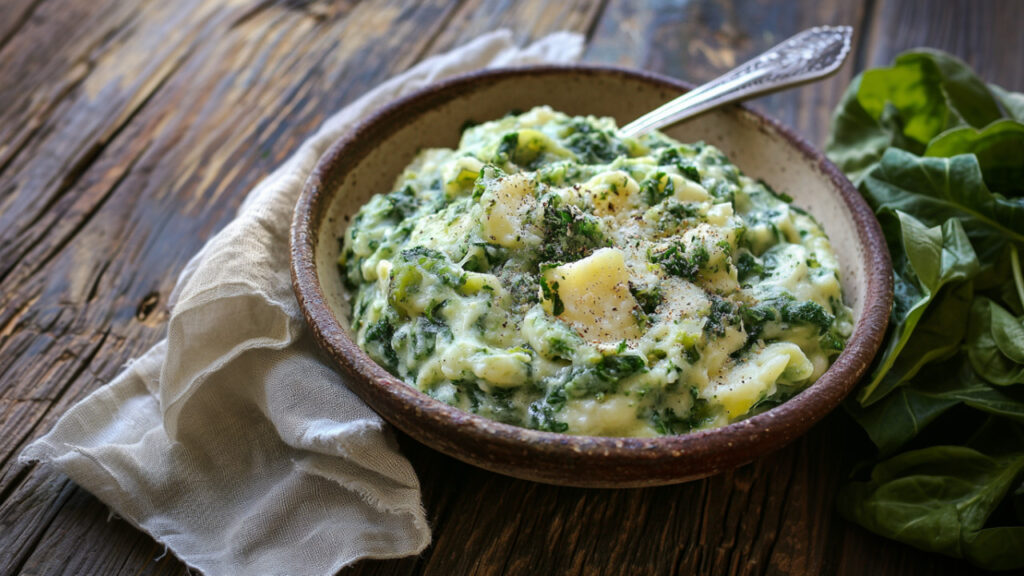 Paleo Colcannon in a bowl