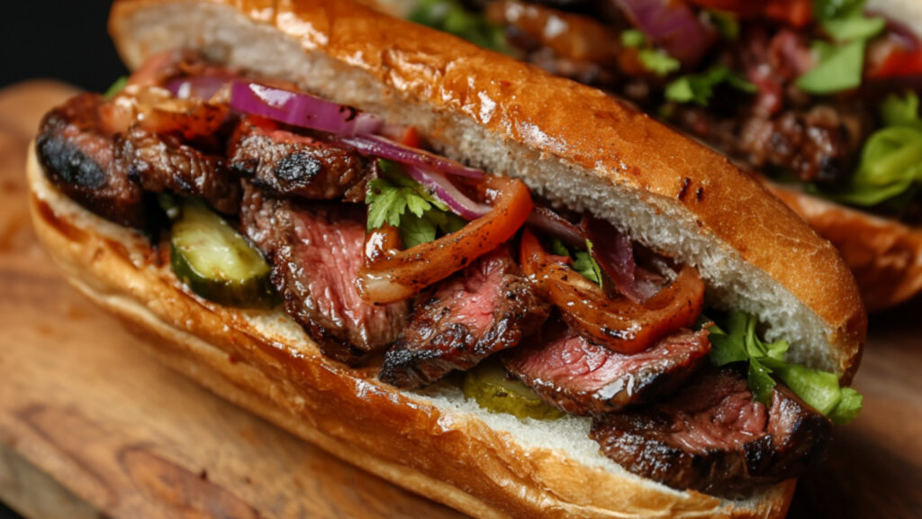 Premium Steak Tip on a wooden bowl