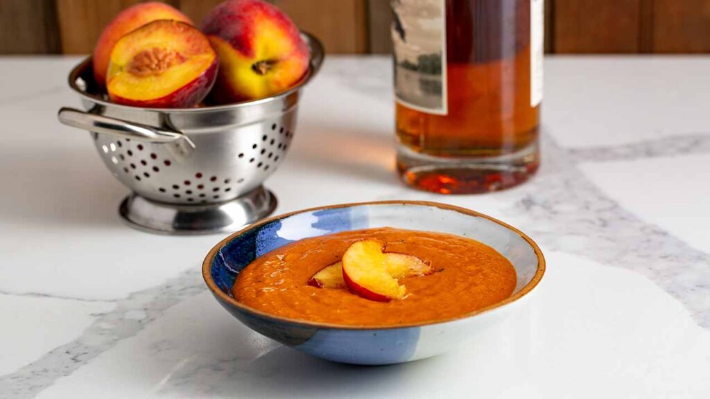 peach bourbon bbq sauce