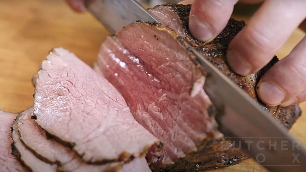 medium rare roast beef